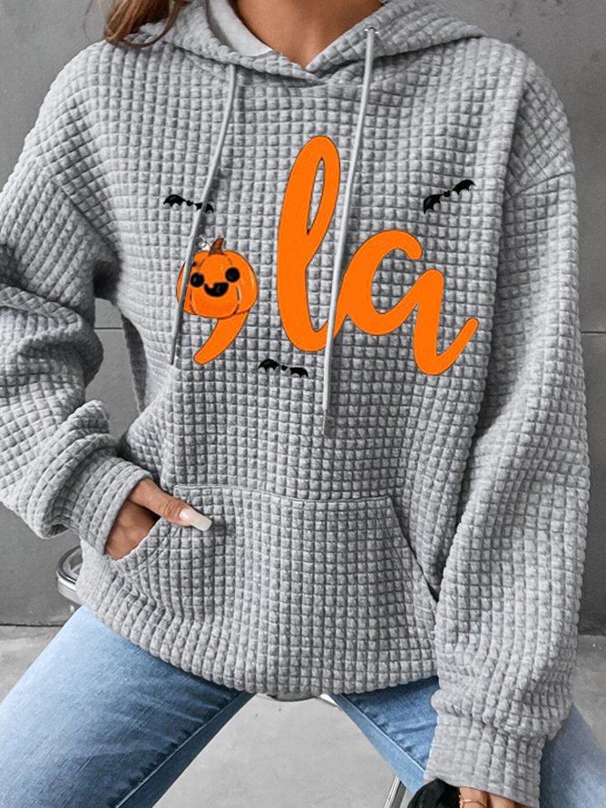 Halloween Hoodie Loose Casual Hoodie