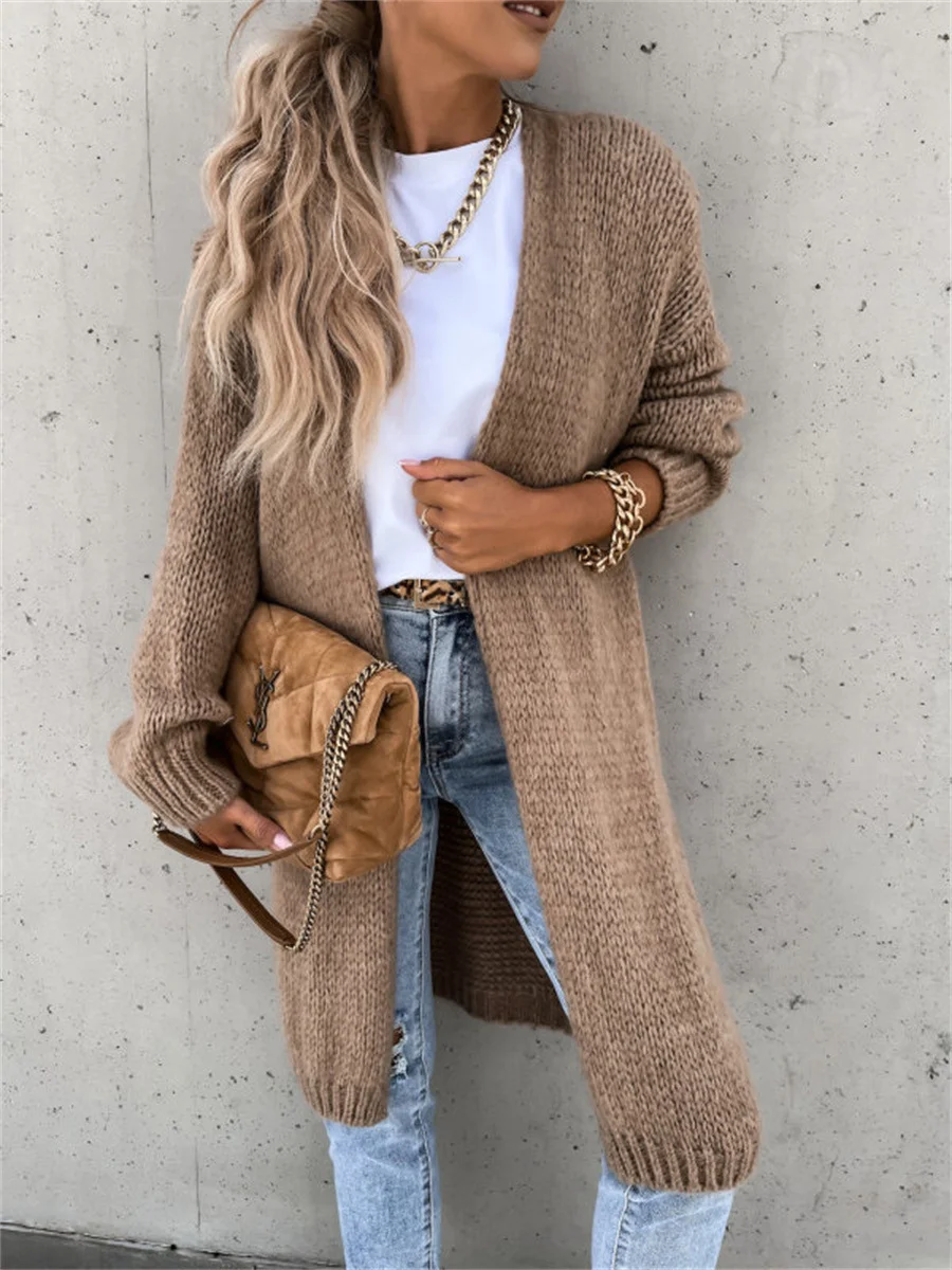 Casual Others Lace Plain Cardigan