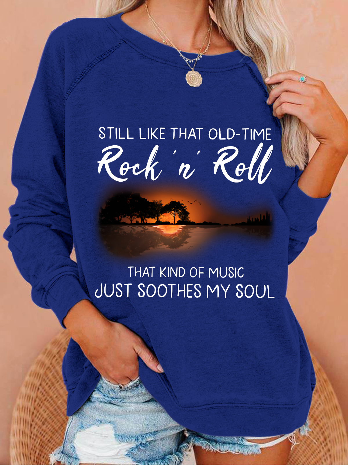 Rock Old Time Casual Sweatshirt