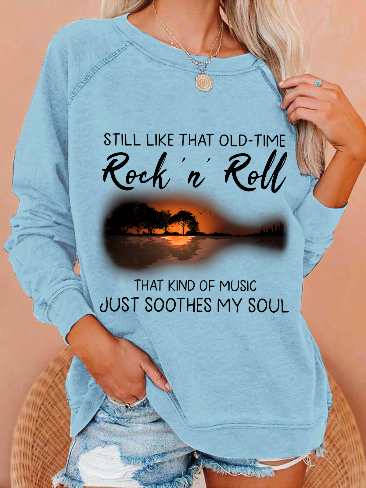 Rock Old Time Casual Sweatshirt