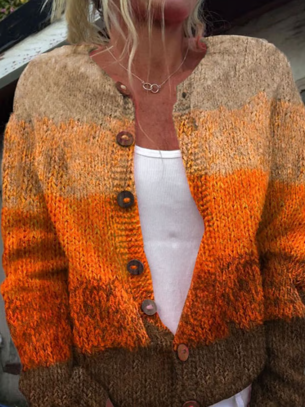 Women's Gradient Sweater Cardigan