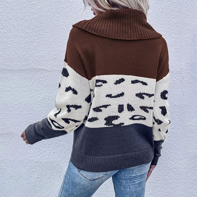 Crew Neck Casual Sweater