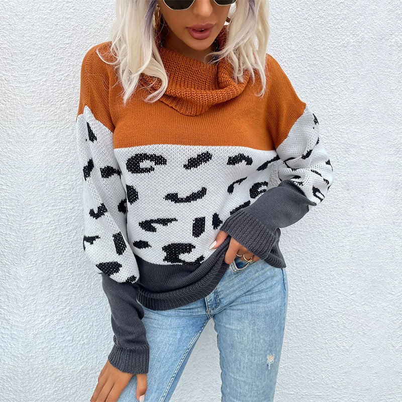 Crew Neck Casual Sweater