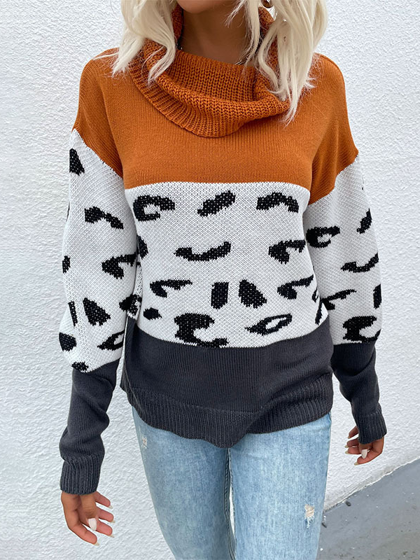 Crew Neck Casual Sweater