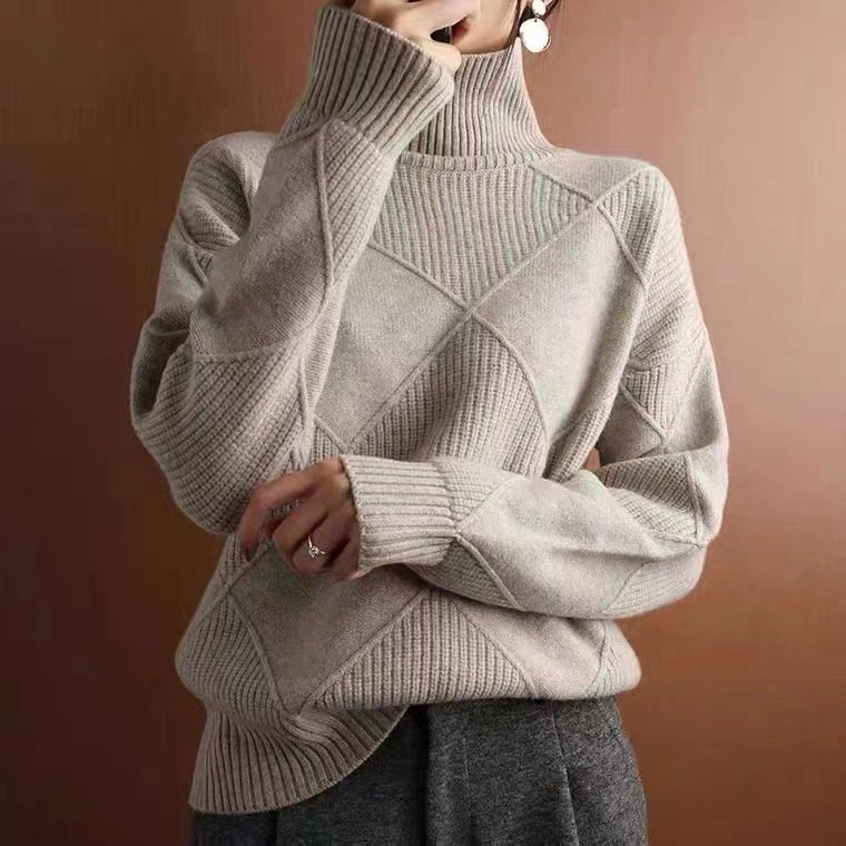 Turtleneck Casual Loose Sweater