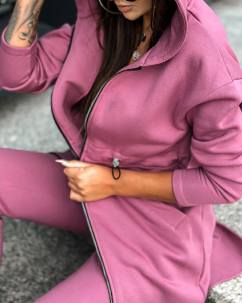 Hoodie Casual Two-Piece Set