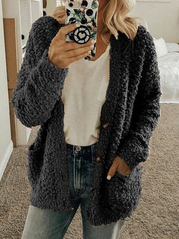 Casual Teddy Velvet Loose Jacket