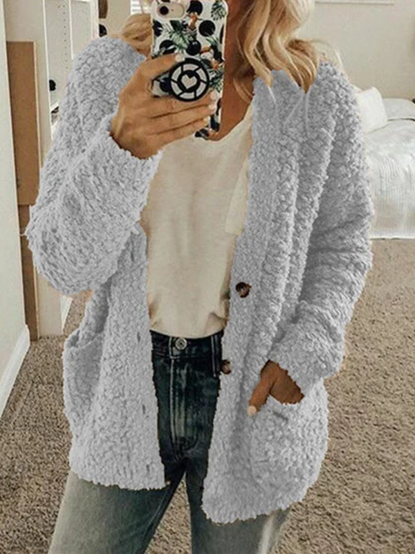 Casual Teddy Velvet Loose Jacket