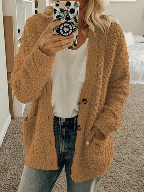 Casual Teddy Velvet Loose Jacket