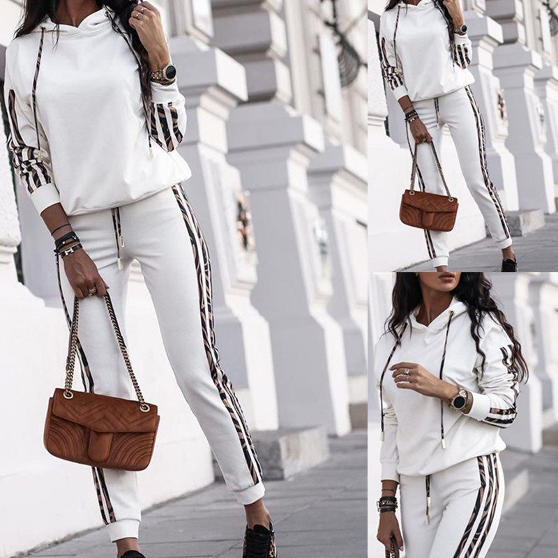 Casual V Neck Two-Piece Set