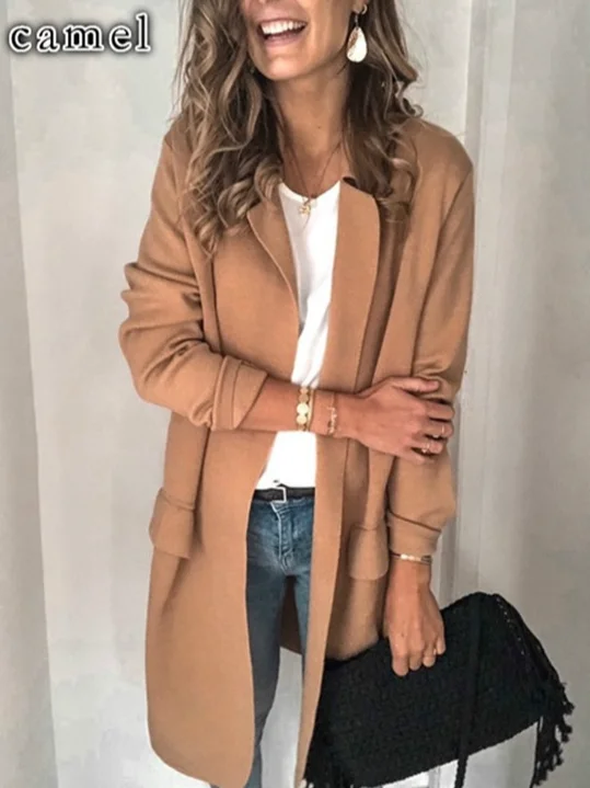 Plain Casual Jacket