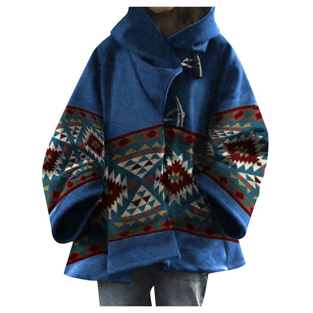 Casual Hoodie Ethnic Jacket