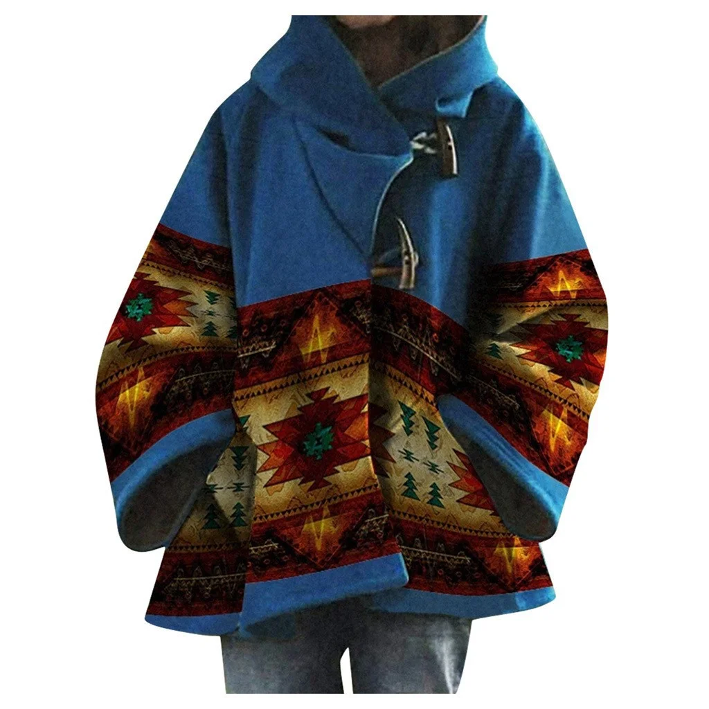 Casual Hoodie Ethnic Jacket