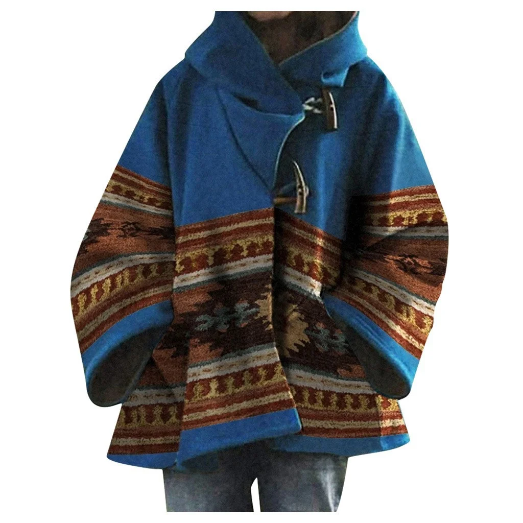 Casual Hoodie Ethnic Jacket