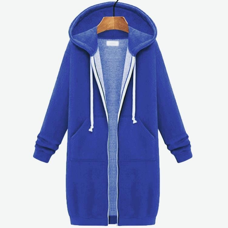 Cotton Casual Hoodie Coat