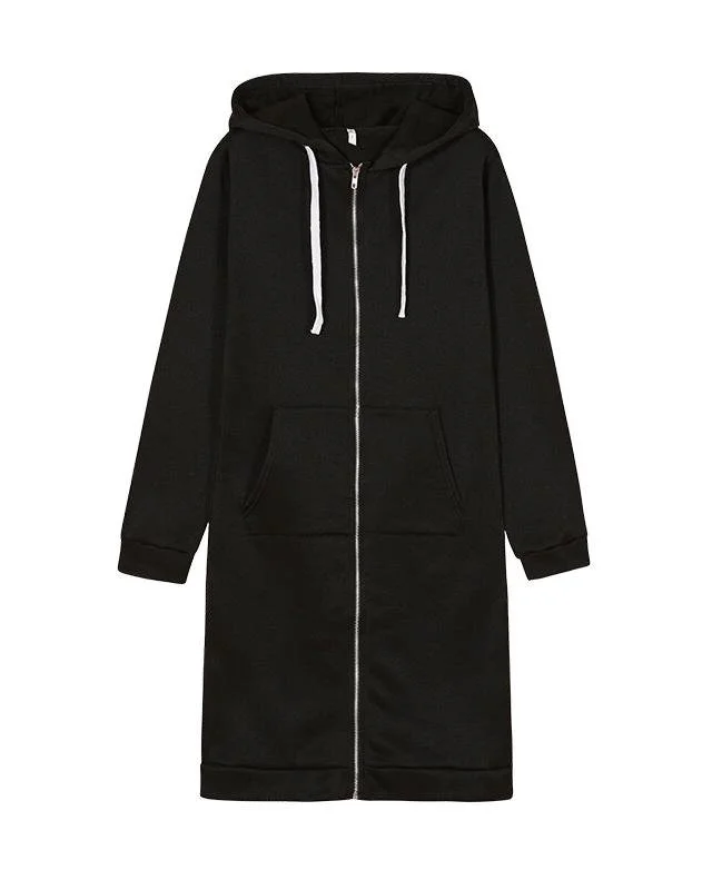 Cotton Casual Hoodie Coat