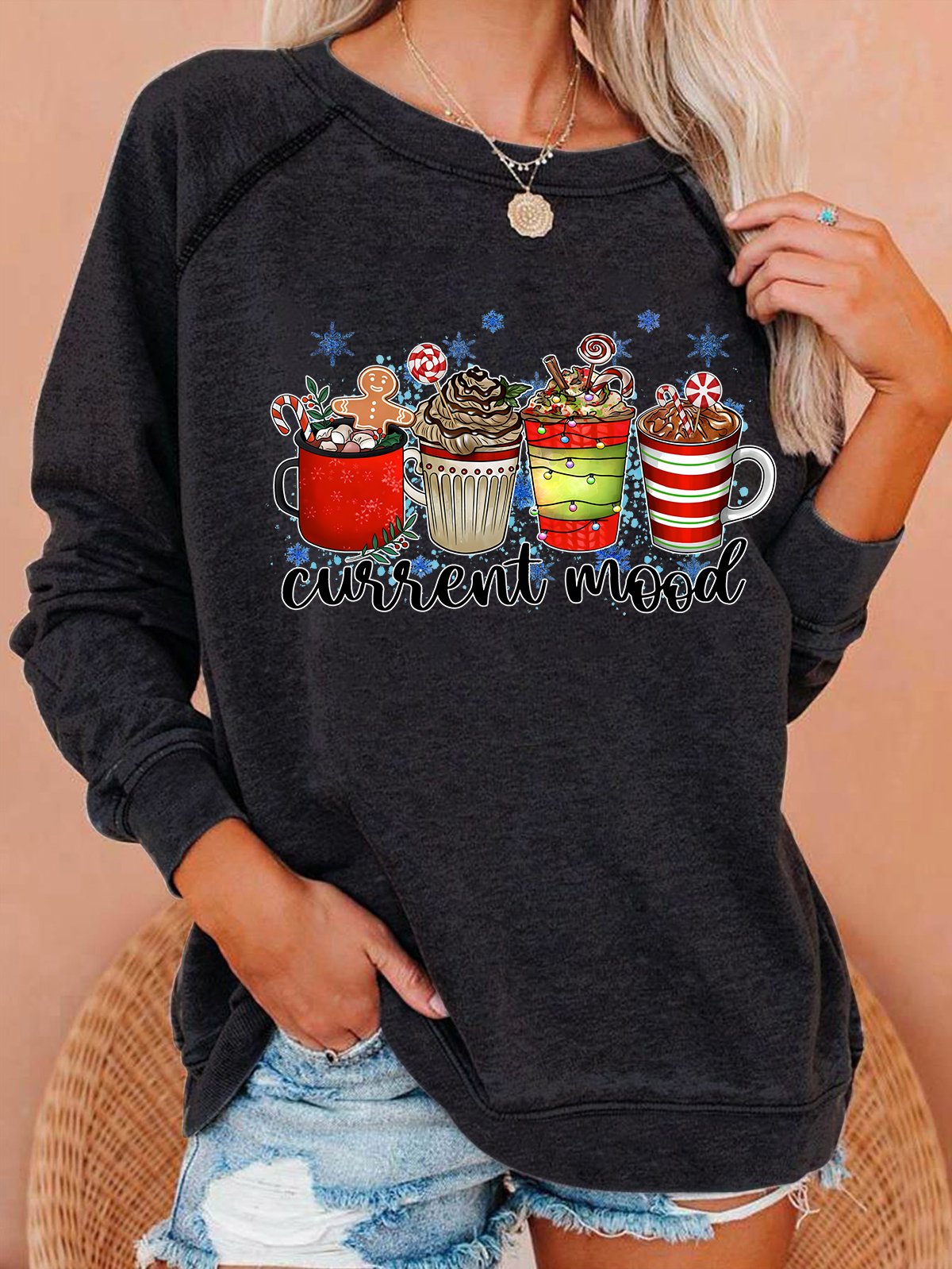 Christmas Coffee Casual Sweatshirt