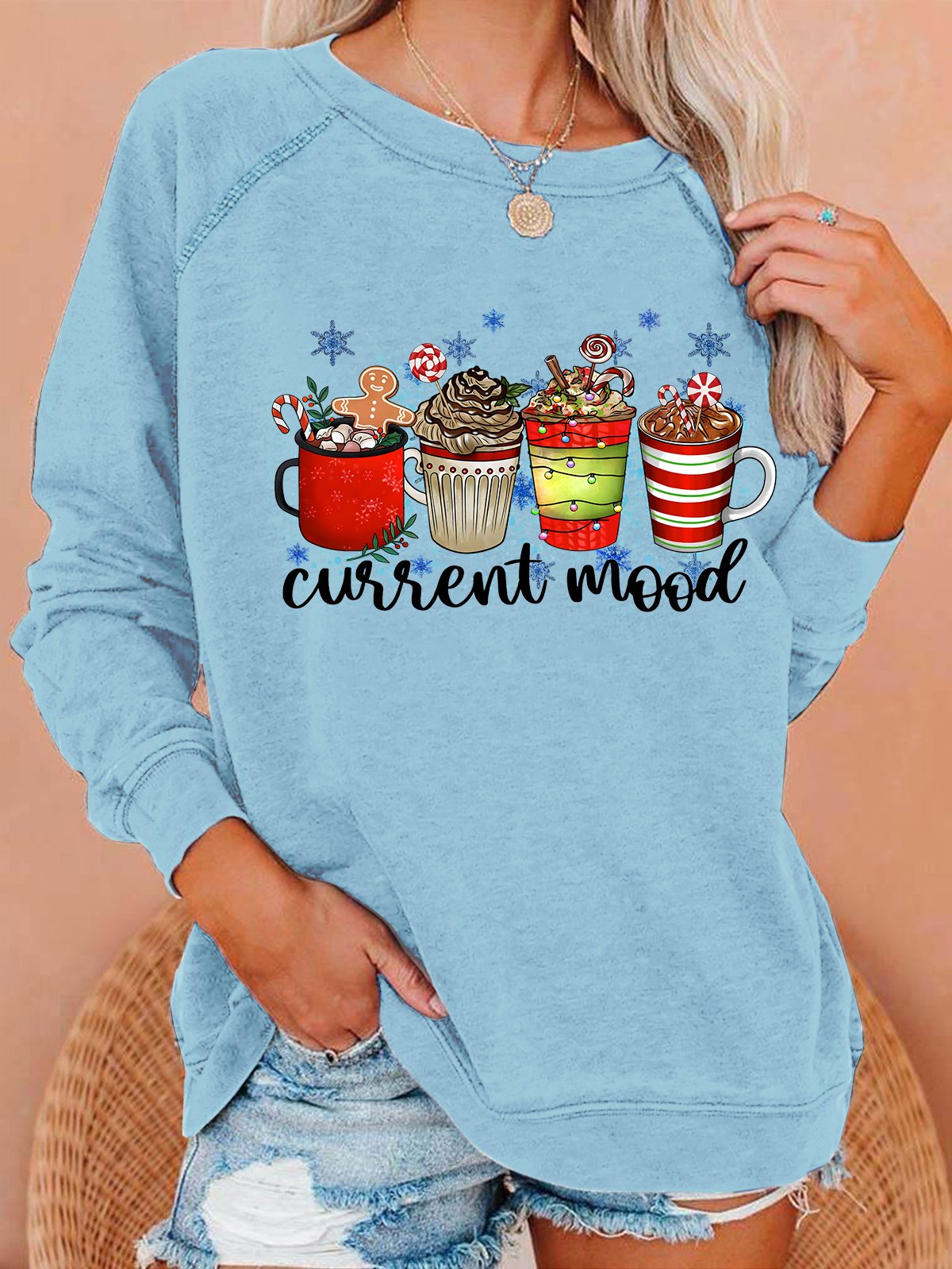 Christmas Coffee Casual Sweatshirt