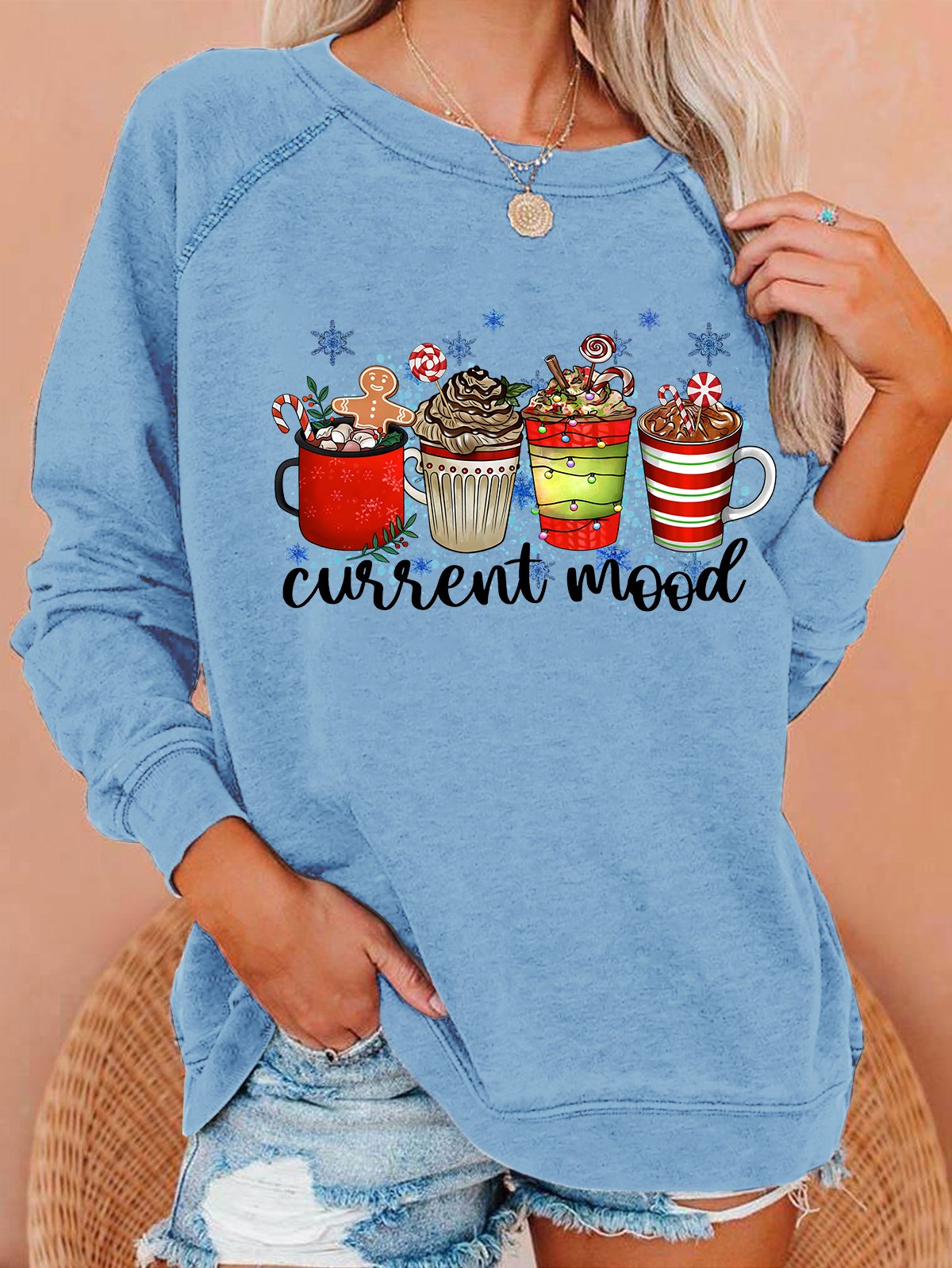 Christmas Coffee Casual Sweatshirt