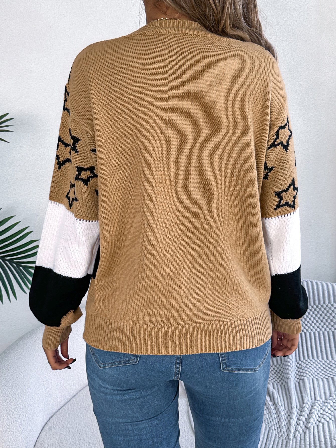 Casual Yarn/Wool Yarn Sweater