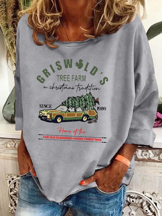 Christmas Griswold's Tree Farm Since 1989 Casual Sweatshirt