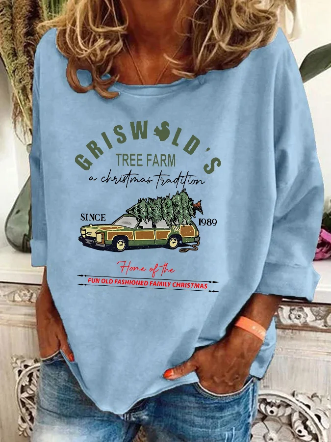 Christmas Griswold's Tree Farm Since 1989 Casual Sweatshirt