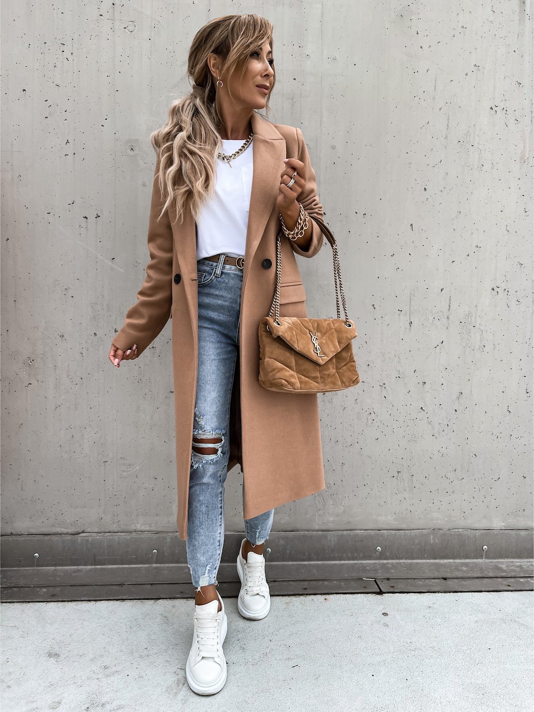 Casual Plain Others Loose Jacket