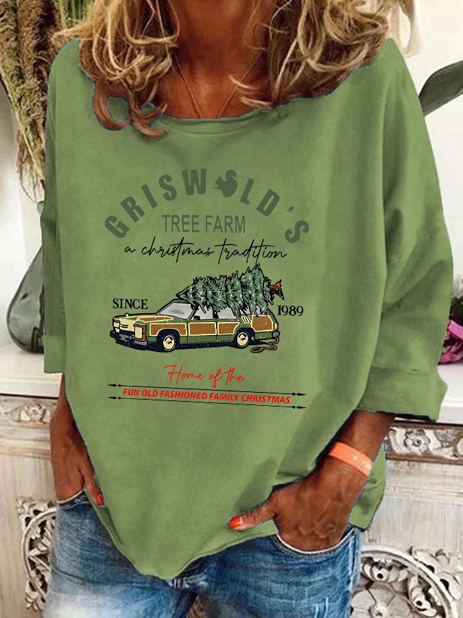 Christmas Griswold's Tree Farm Since 1989 Casual Sweatshirt