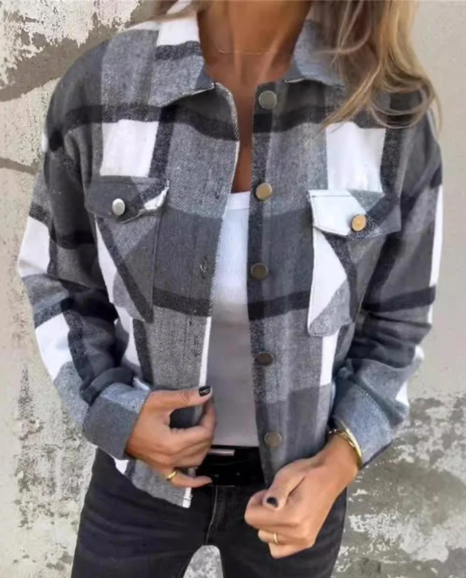 Loose Casual Shawl Collar Jacket