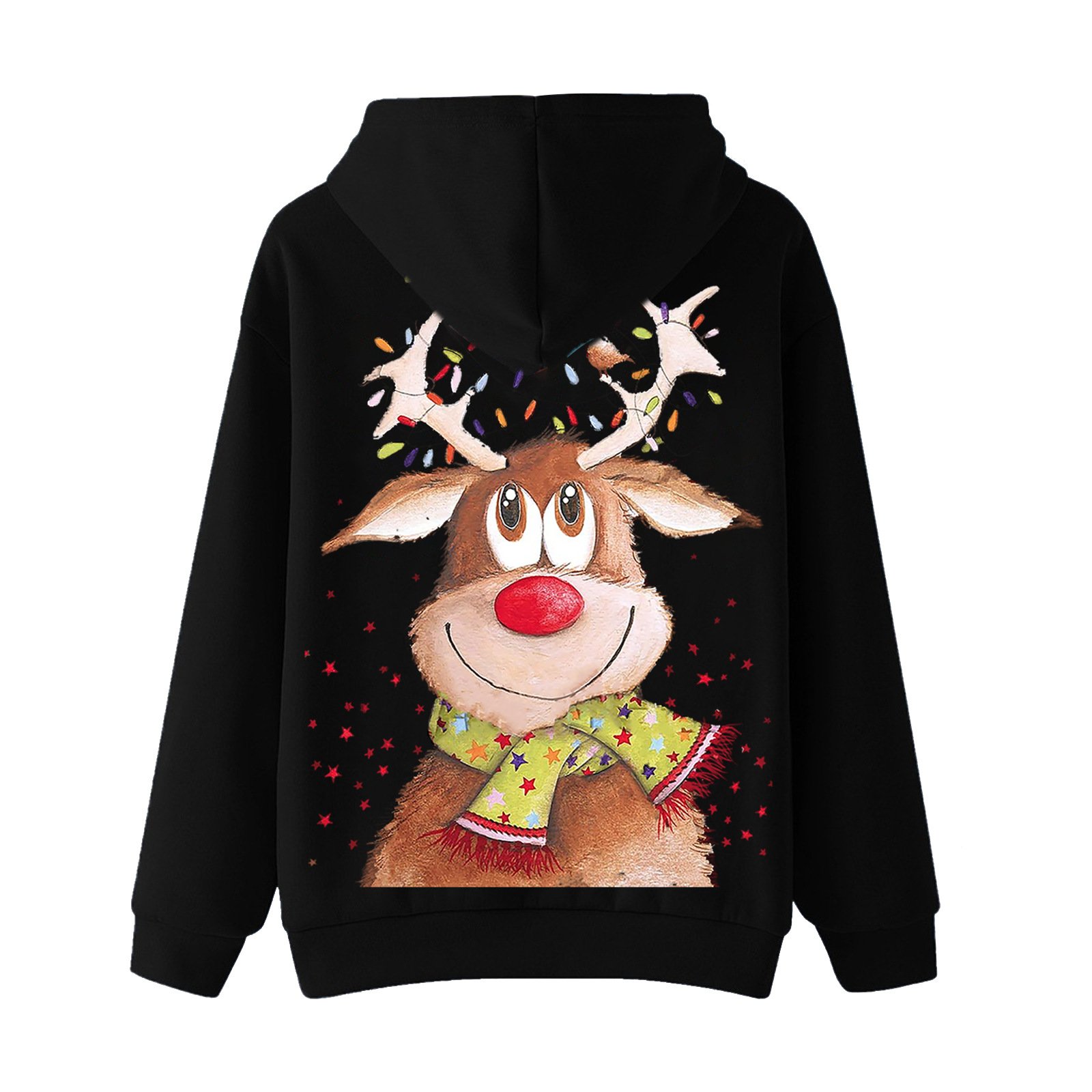 Christmas Loose Casual Hoodie