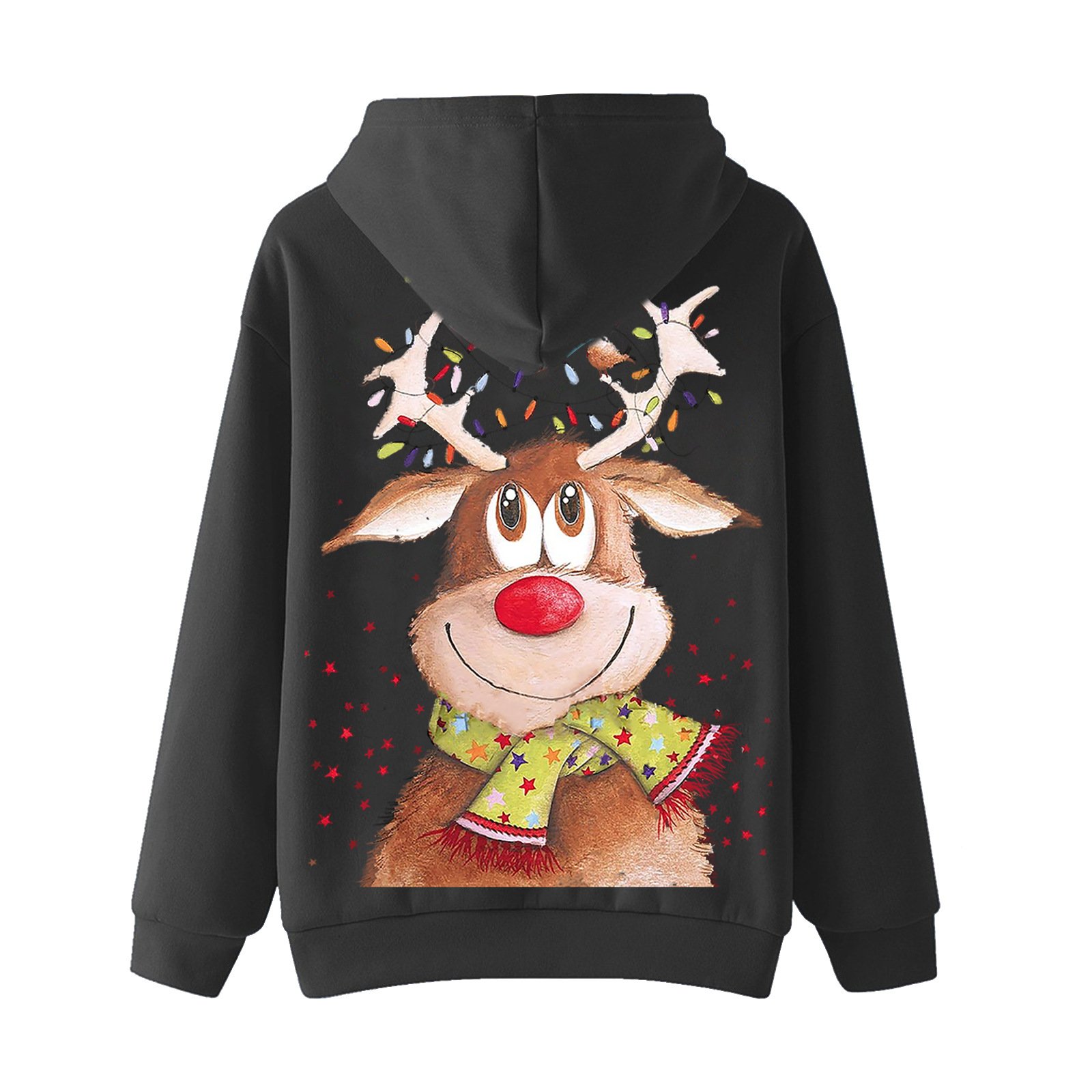 Christmas Loose Casual Hoodie