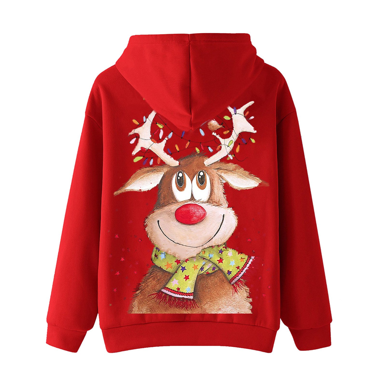 Christmas Loose Casual Hoodie