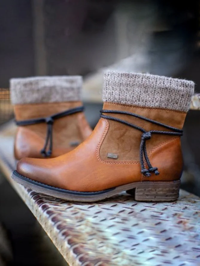 Daily Winter Flat Heel Boots