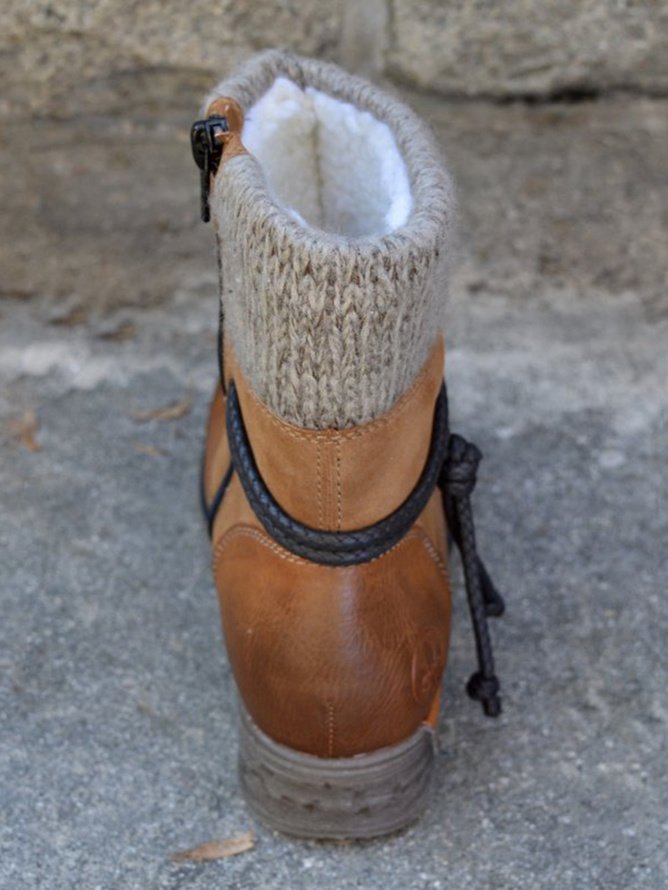 Daily Winter Flat Heel Boots