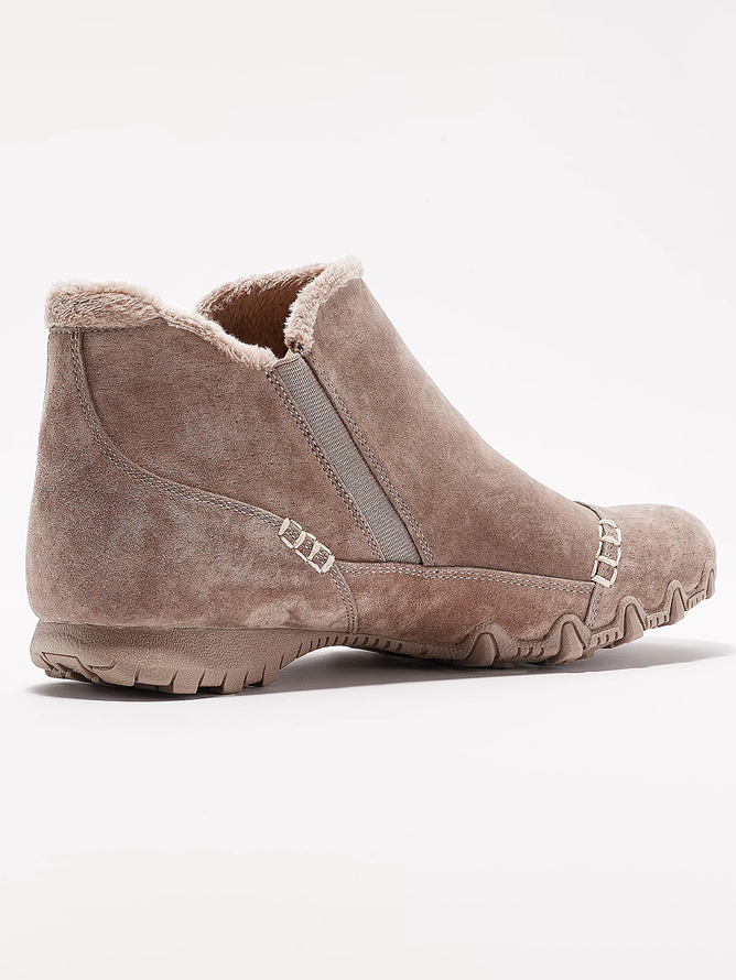 Casual Faux Fur Cotton-Padded Boots