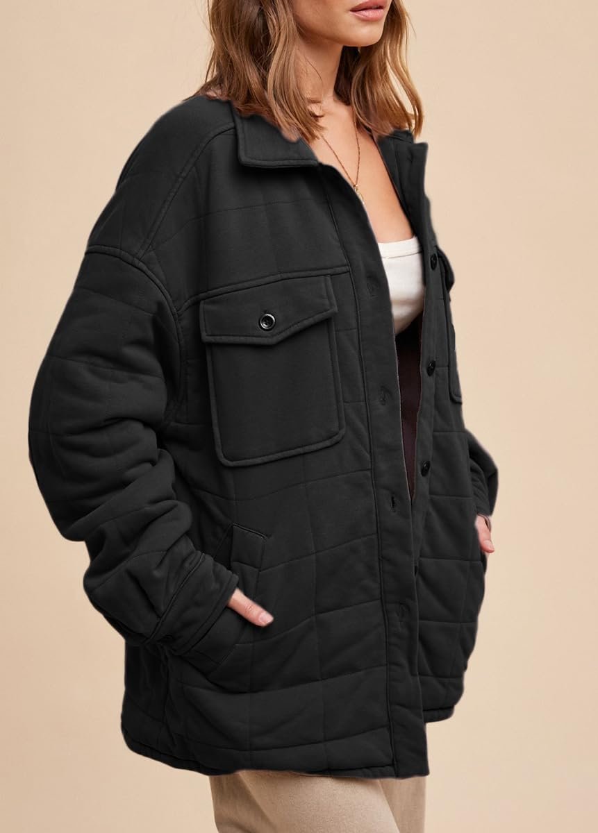 Plain Buckle Casual Coat With No