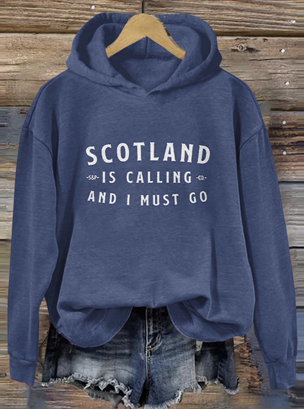 Scottish slogan hoodie