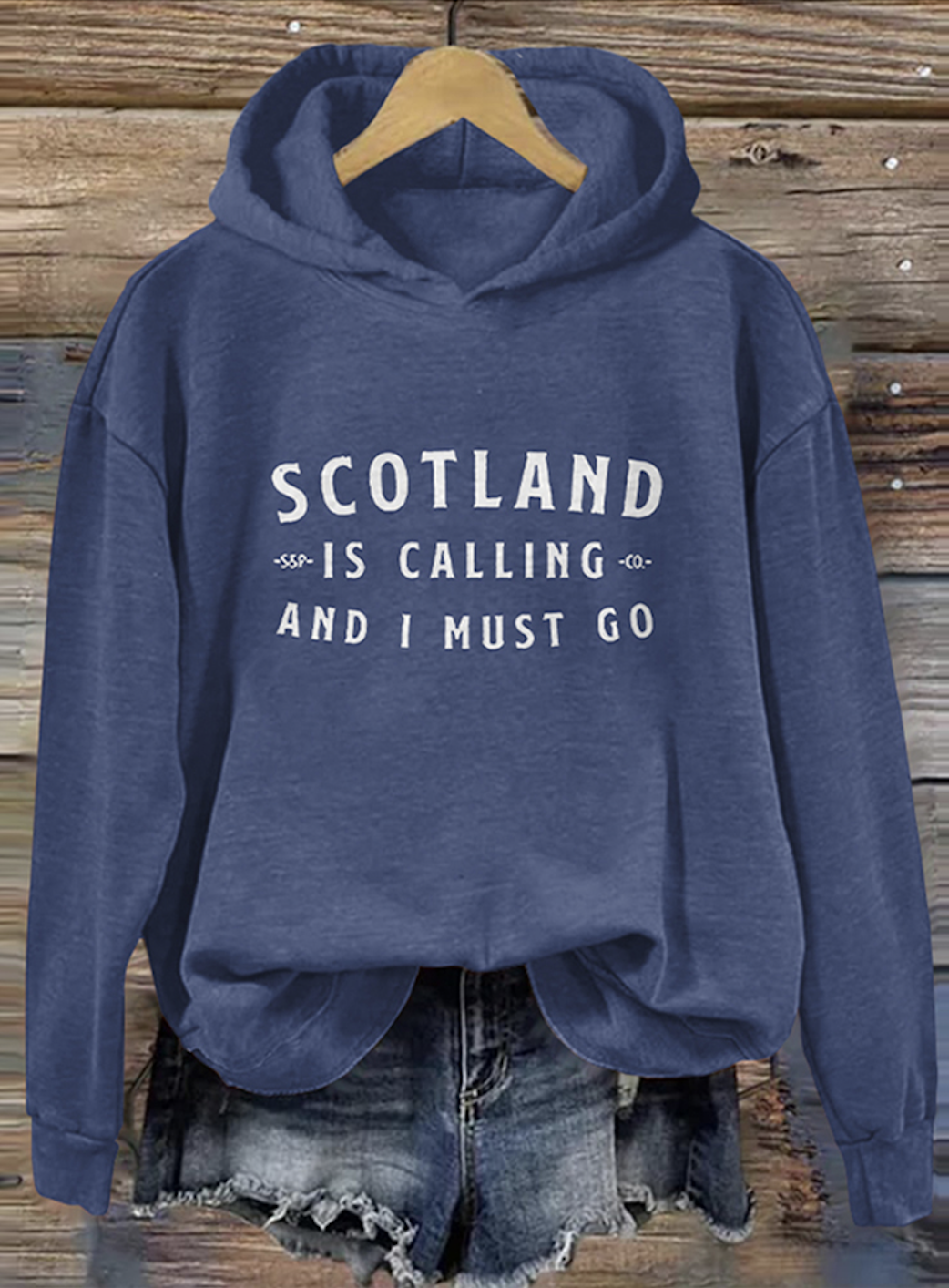 Scottish slogan hoodie