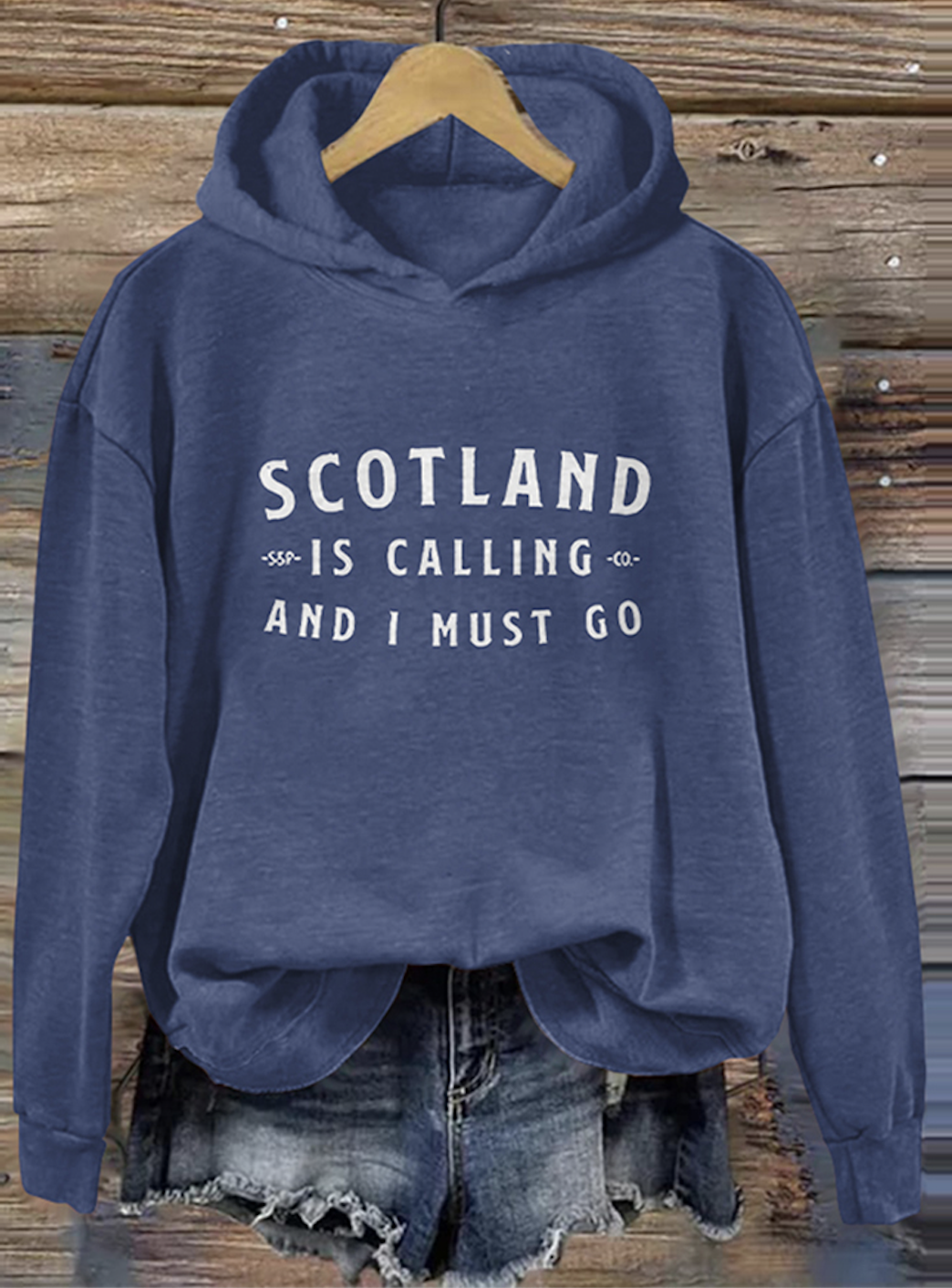 Scottish slogan hoodie