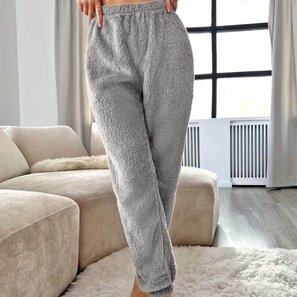 Plain Casual Pants