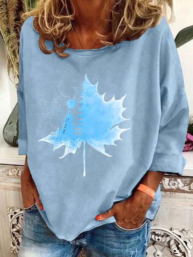 Winter Wonderland Casual Sweatshirt