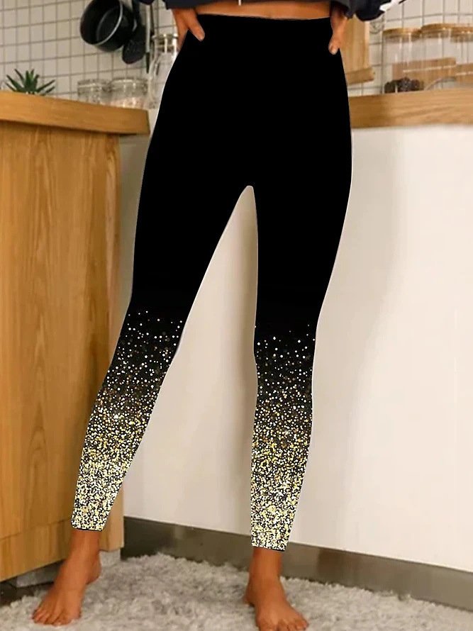 Tight Casual 3D Printing Leggings