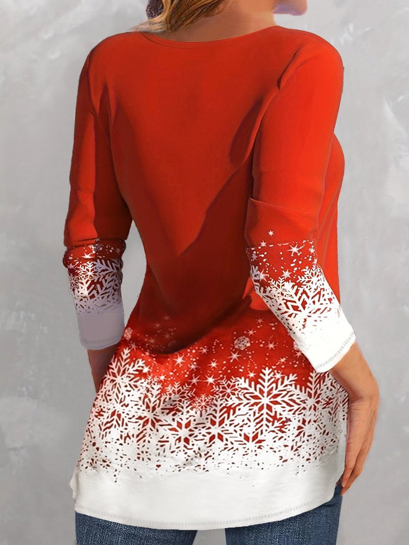 Christmas Casual Blouse