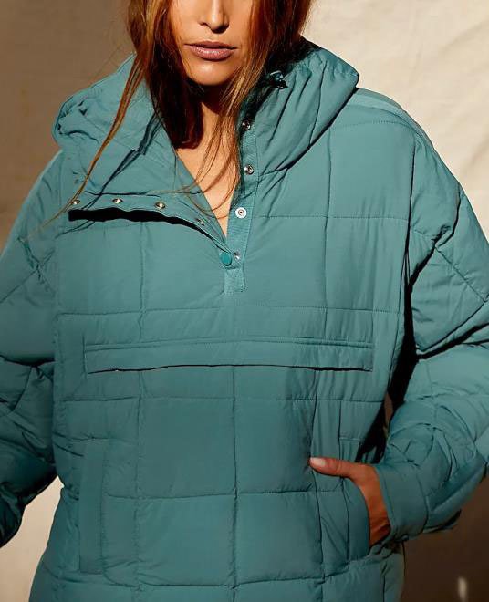 Casual Plain Loose Padded Jacket