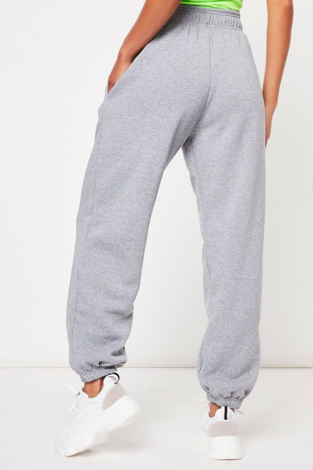 Casual Plain Loose Sweatpants & Joggers