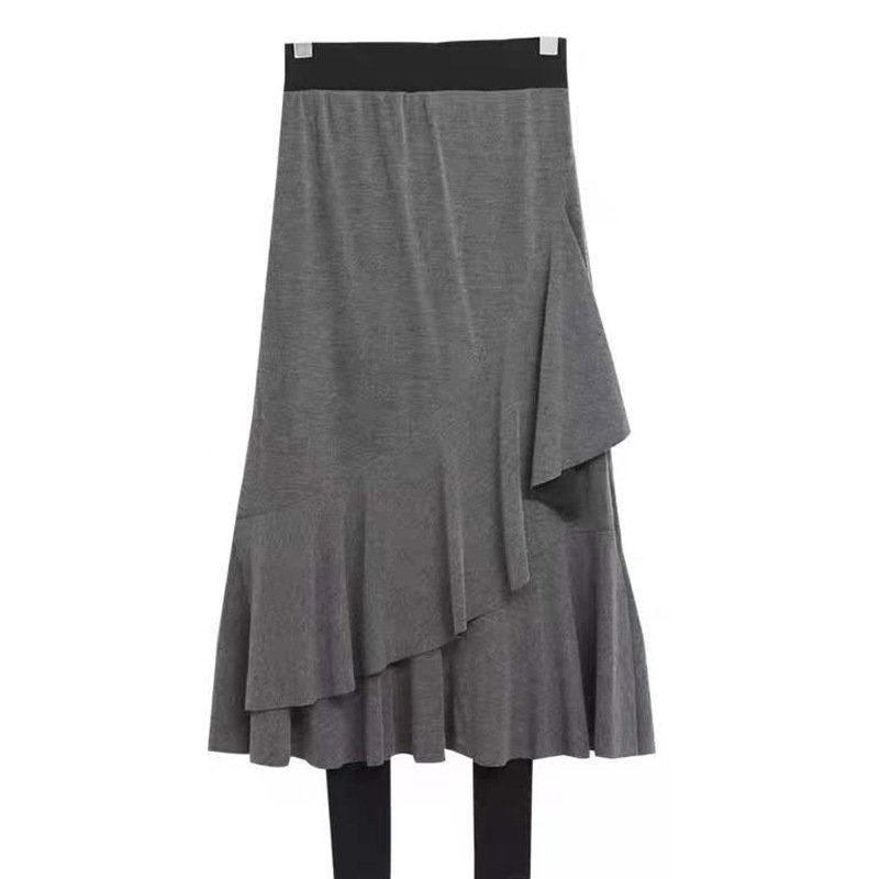 Casual Regular Fit Plain Skirt