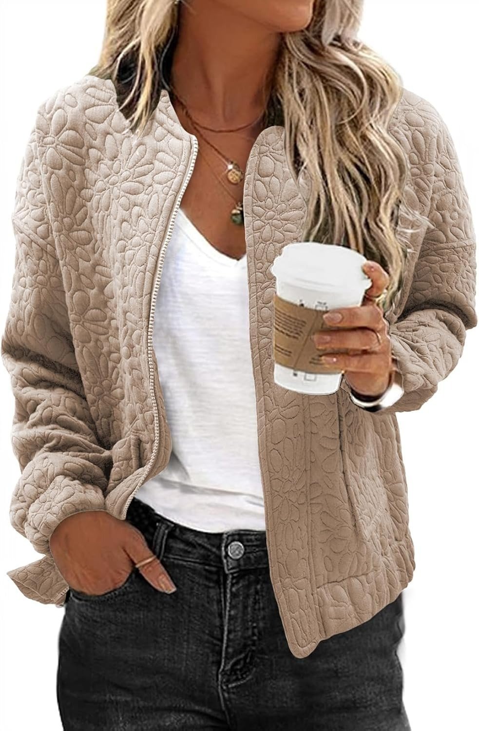 Plain Loose Casual Jacket