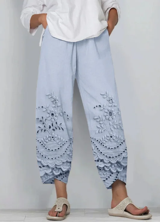 Vintage 3D Printing Loose Pants