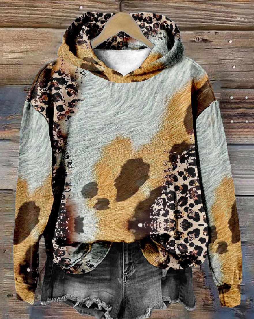 Leopard Casual Hoodie