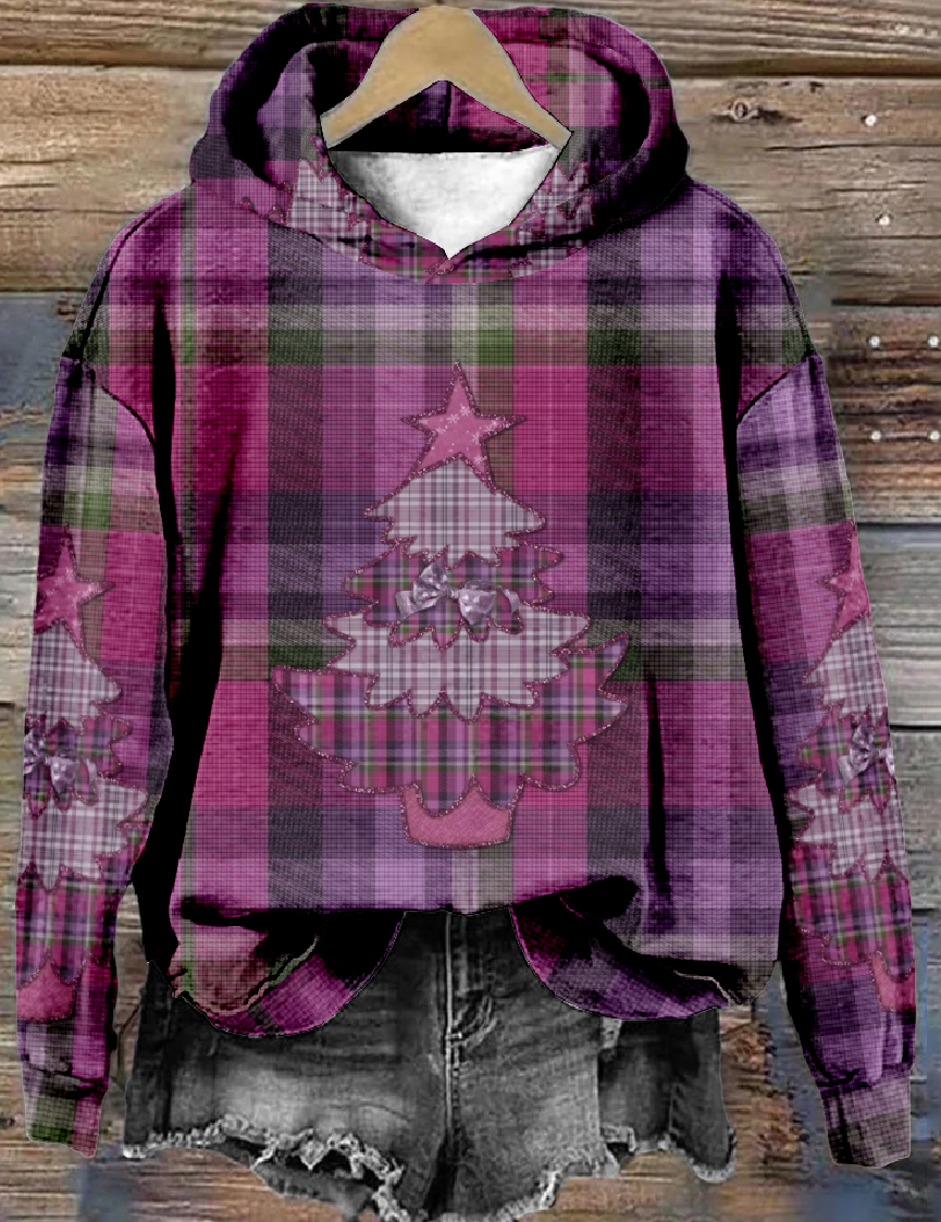 Vintage Hoodie Christmas Loose Hoodie